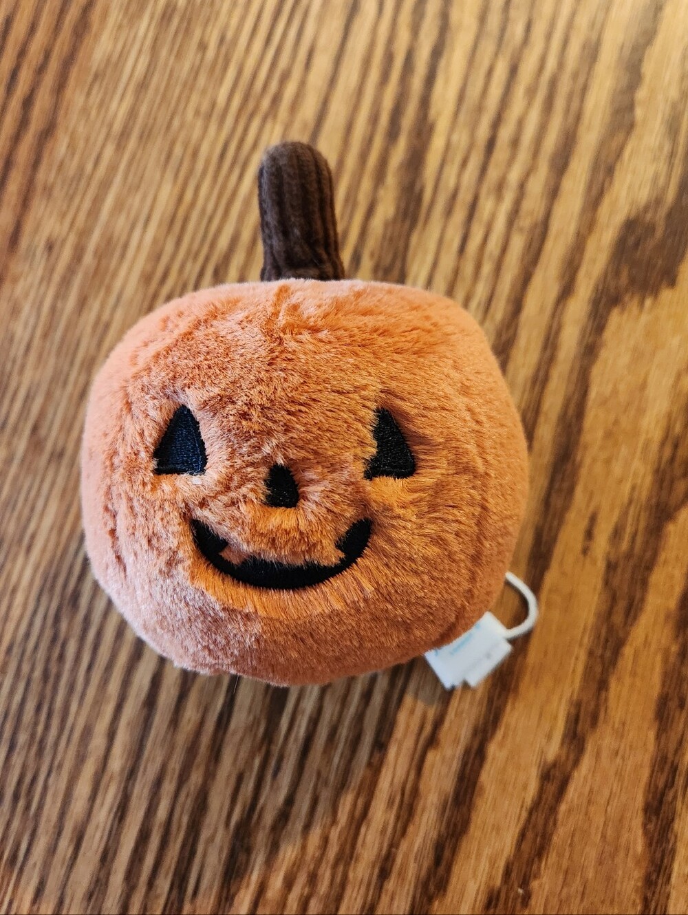 Jellycat Ookie Mini Halloween Plush Pumpkin Jack-O'-Lantern Plush - Orange